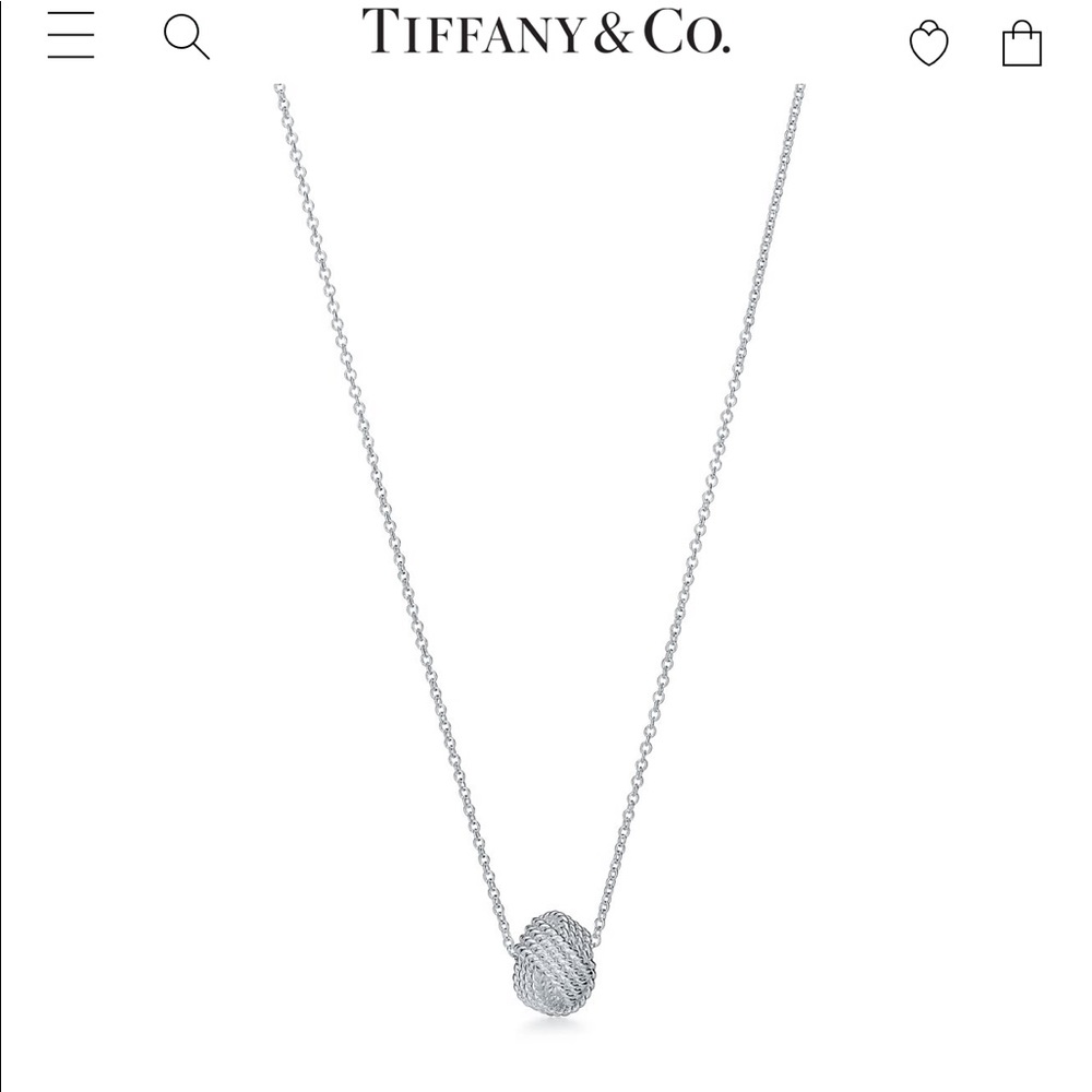 Tiffany knot pendant